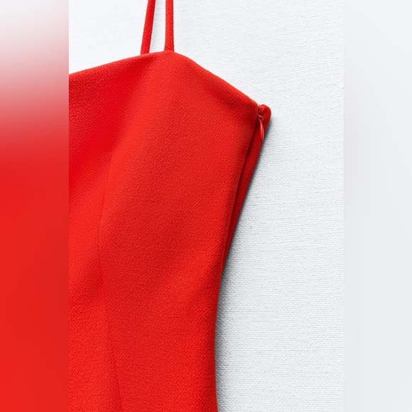 STRAPPY CREPE DRESS - Picture 3 of 3